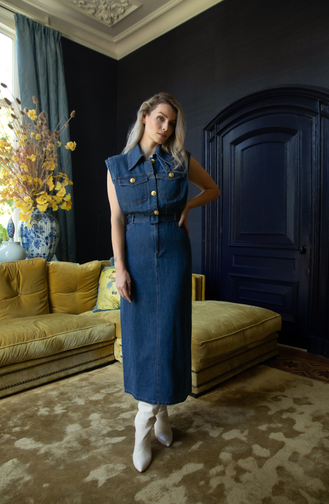 Amaya Amsterdam - Denim rok Mica - Afbeelding 1