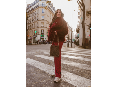 PinnedByK - Jacket Red Fur