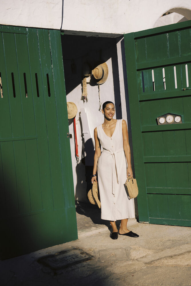 B.Young - Button dress Byfalakka - Afbeelding 2