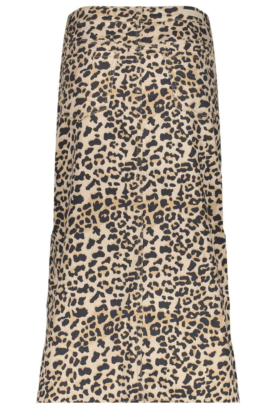 Geisha - Jeans rok leopard - Afbeelding 1