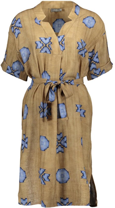 Geisha - Jurk camel blue