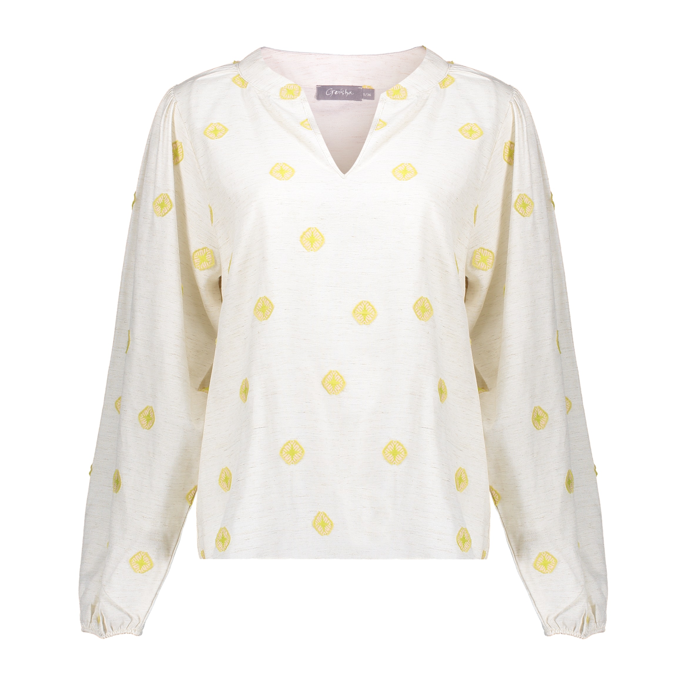 Geisha - Blouse Lime