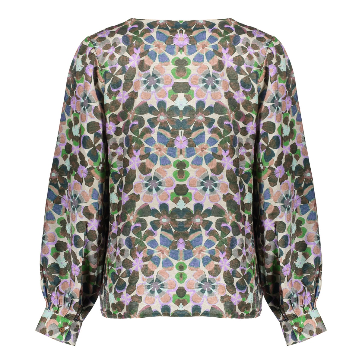 Geisha - Blouse flower green - Afbeelding 3