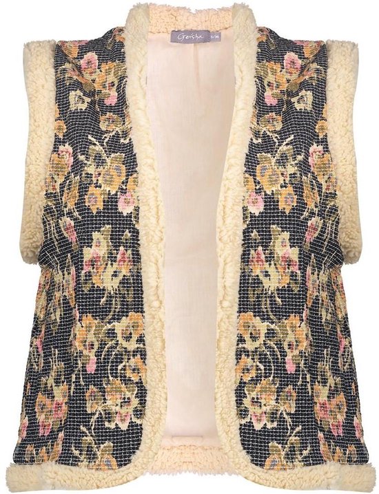 Geisha - Gilet print