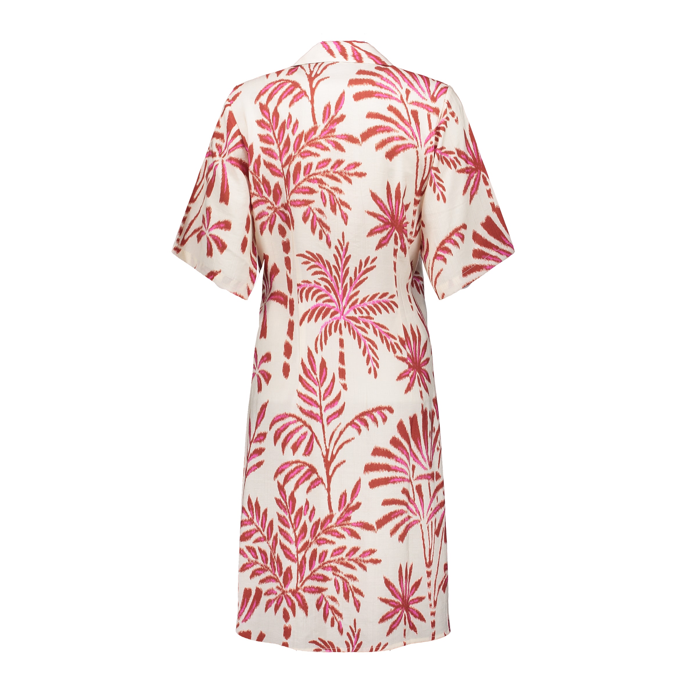 Geisha - Overslagjurk beige roze - Afbeelding 1