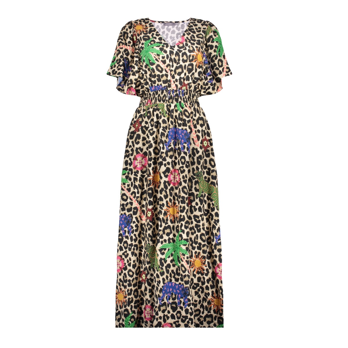 Geisha - Jurk leopard color