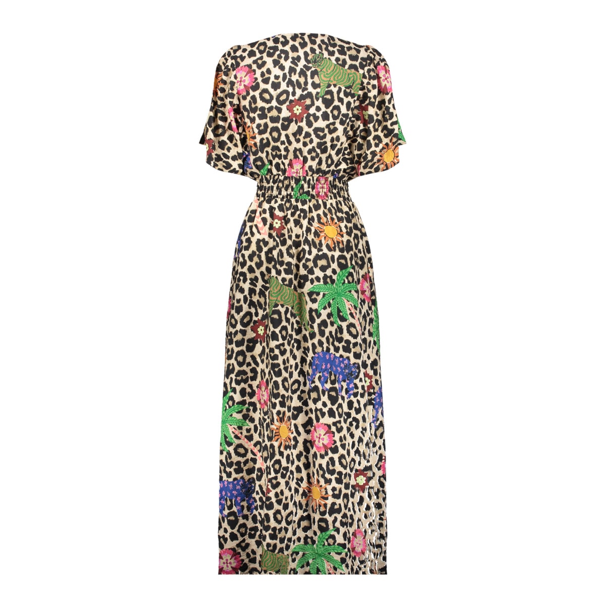 Geisha - Jurk leopard color - Afbeelding 1