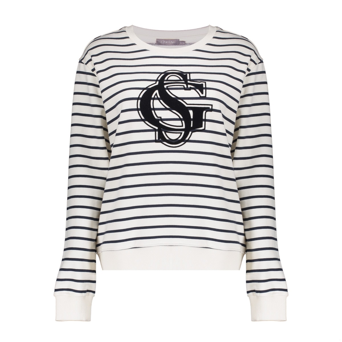 Geisha - Sweater gestreept