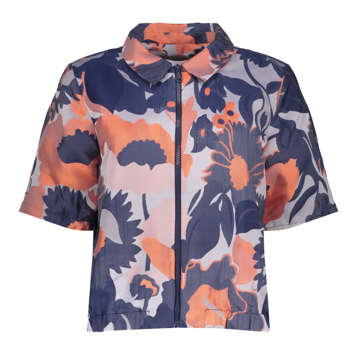 Geisha - Jacket blue orange