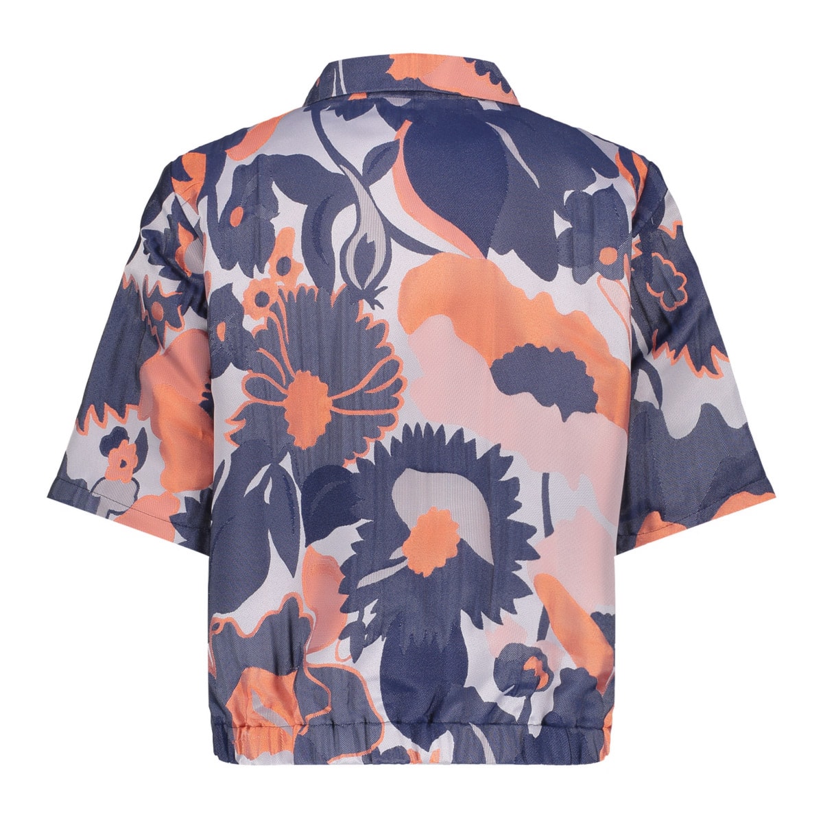 Geisha - Jacket blue orange - Afbeelding 1