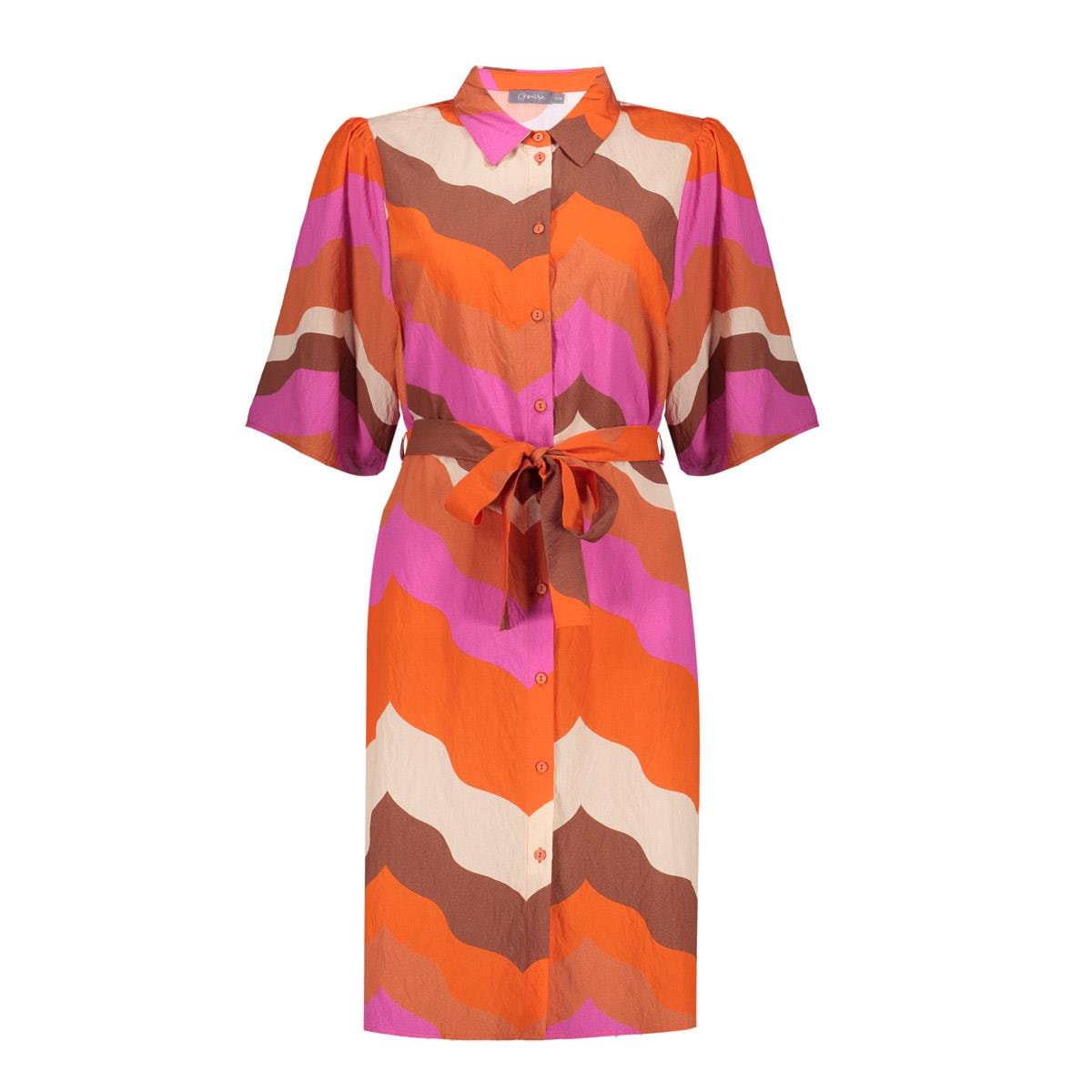 Geisha - Jurk Cassis