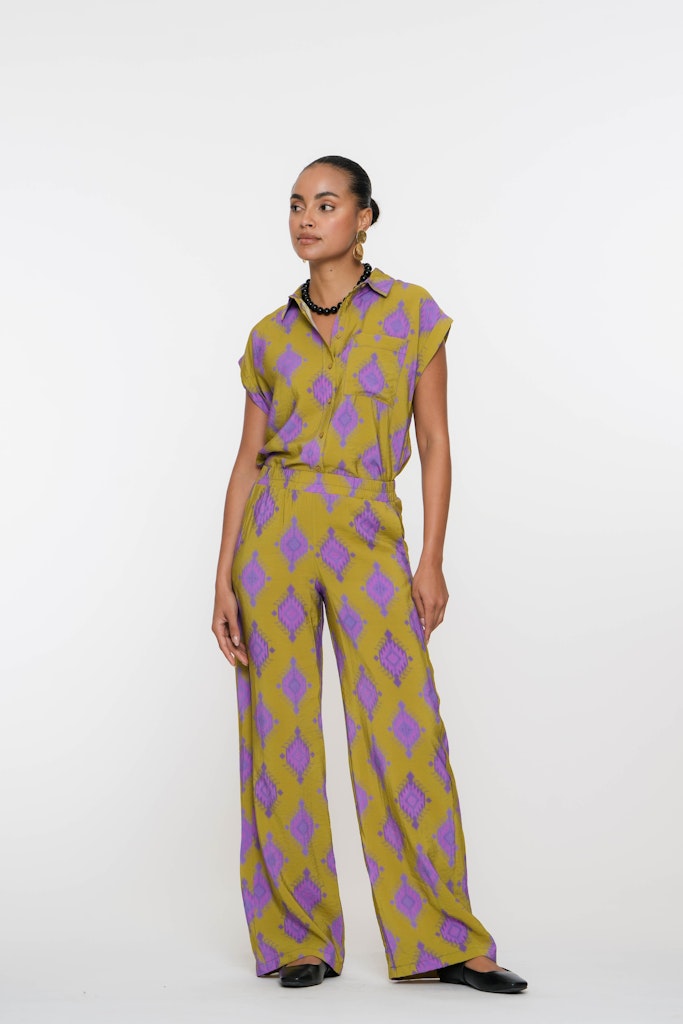 Geisha - Broek Purple - Afbeelding 1