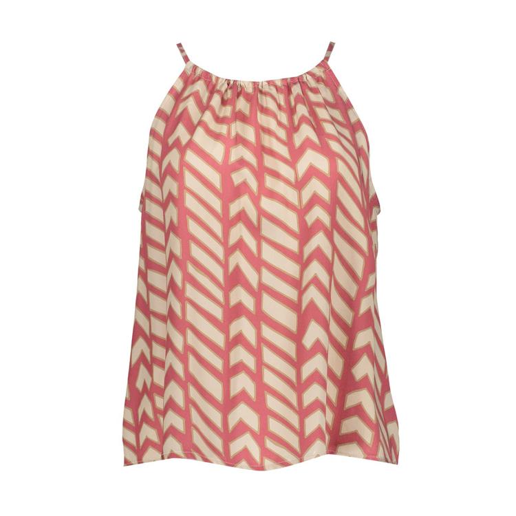 Geisha - Halter top koraal zand