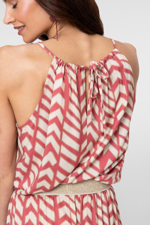 Geisha - Halter top koraal zand - Afbeelding 3