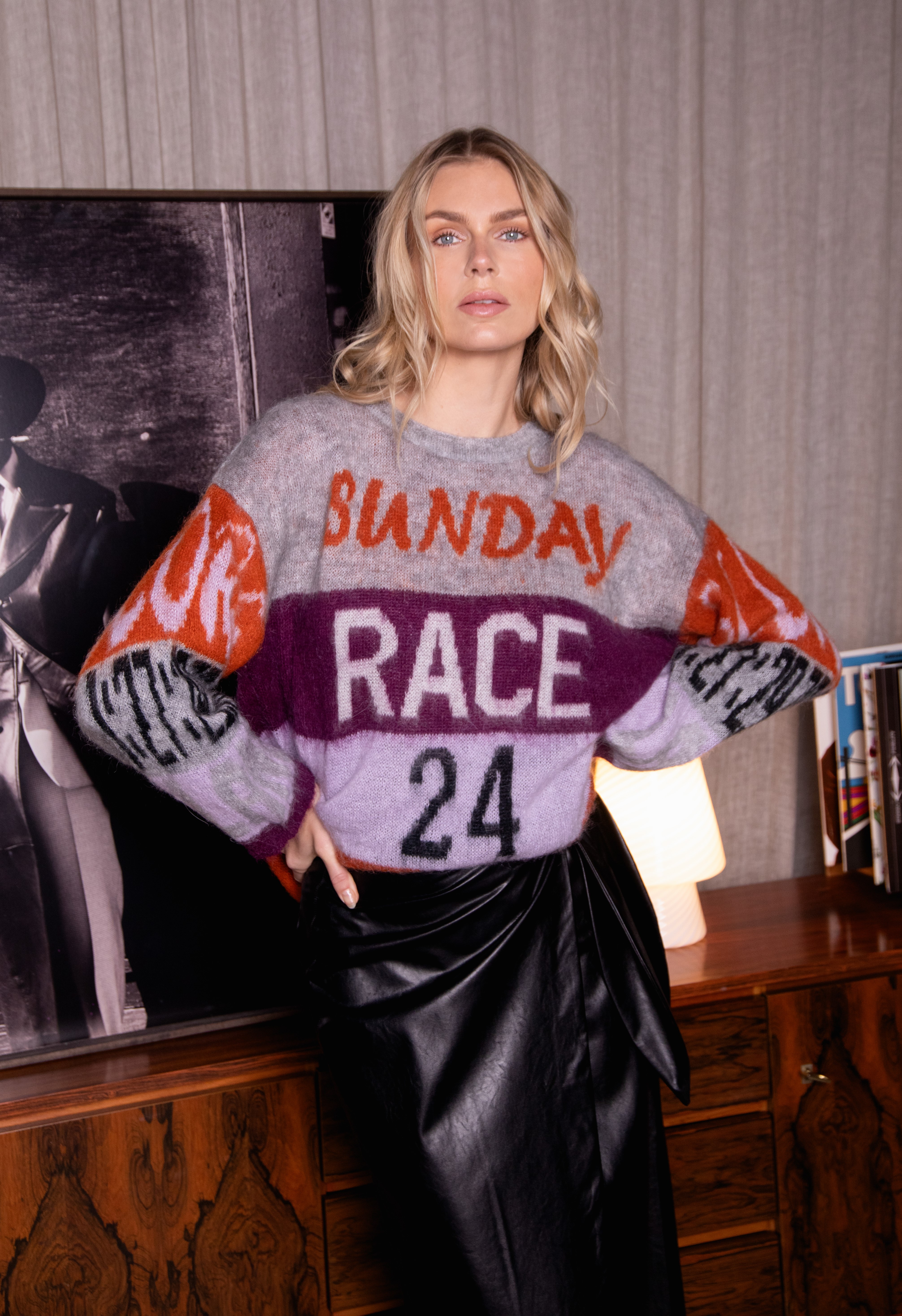 Amaya Amsterdam - gebreide trui Race - Afbeelding 1