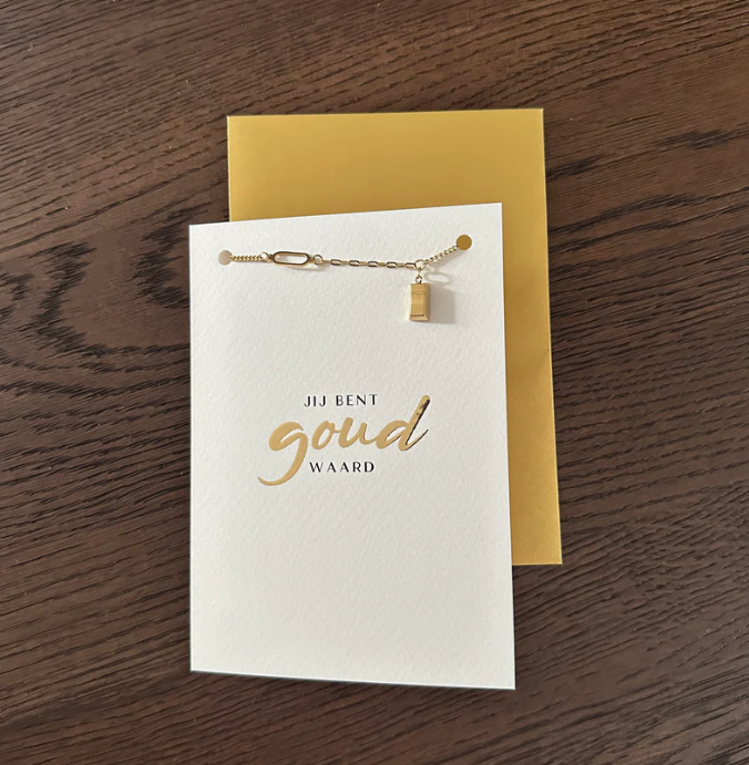 Sieradenkaart - Goud waard - Afbeelding 2