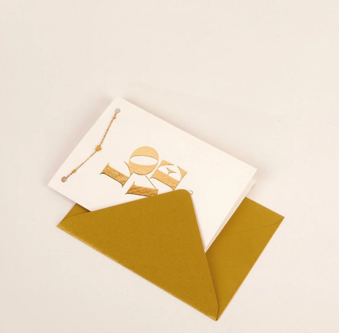 Sieradenkaart - Love you - Afbeelding 2