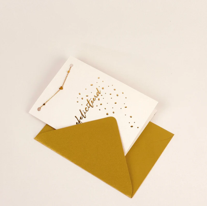 Sieradenkaart - Gefeliciteerd - Afbeelding 2