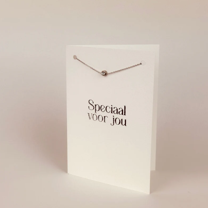 Sieradenkaart - Speciaal voor jou