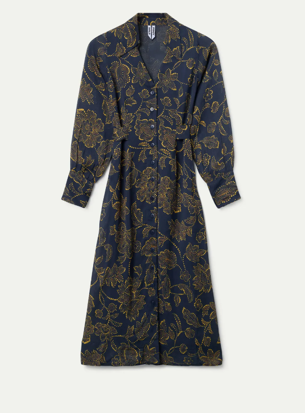 Wild Pony - Long dress Mustard Flower