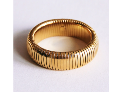 Nila the Store - Bangle armband goud 'large'