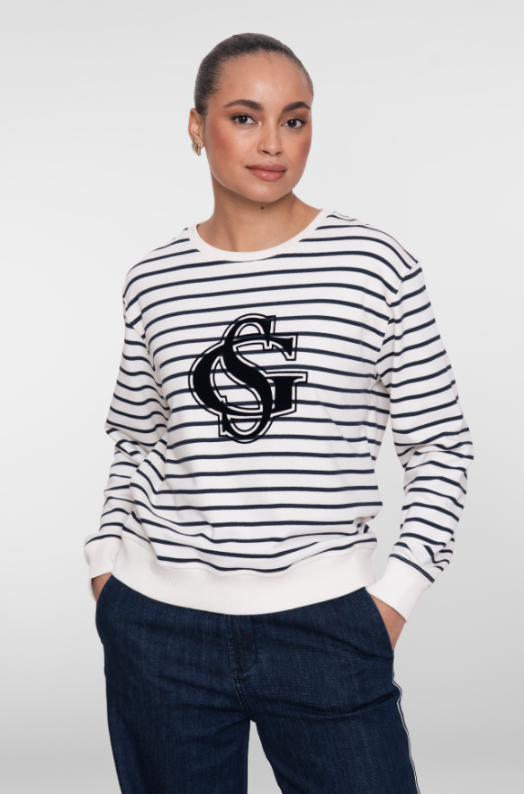 Geisha - Sweater gestreept - Afbeelding 3