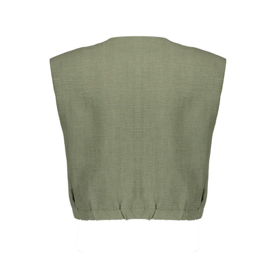 Geisha - Gilet groen - Afbeelding 2