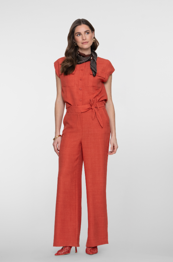 Geisha - Gilet top Koraal - Afbeelding 3