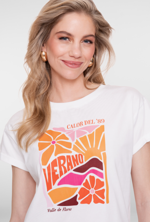 Geisha - T-shirt Verano - Afbeelding 2