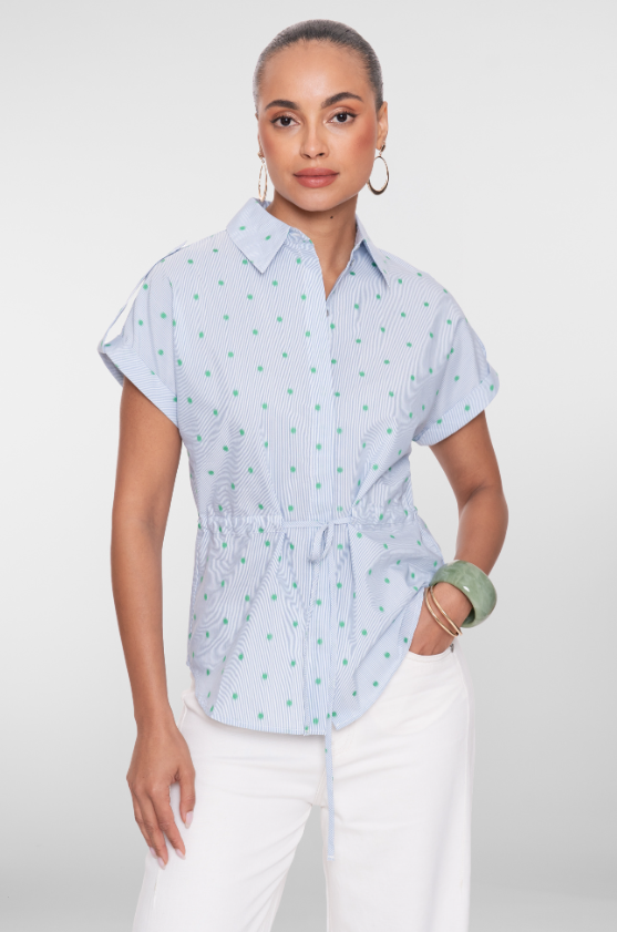 Geisha - Blouse streep stip - Afbeelding 4