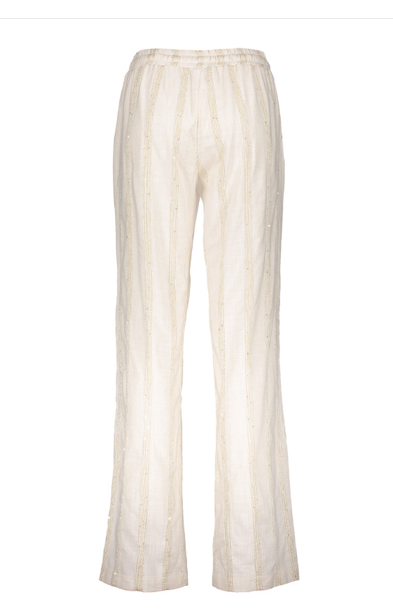Geisha - Broek zand shiny - Afbeelding 3