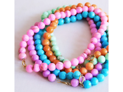 Nila the Store - Kralenketting natuursteen