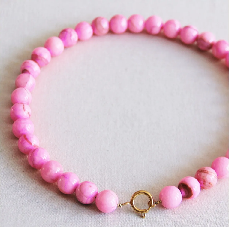 Nila the Store - Kralenketting natuursteen - Afbeelding 1