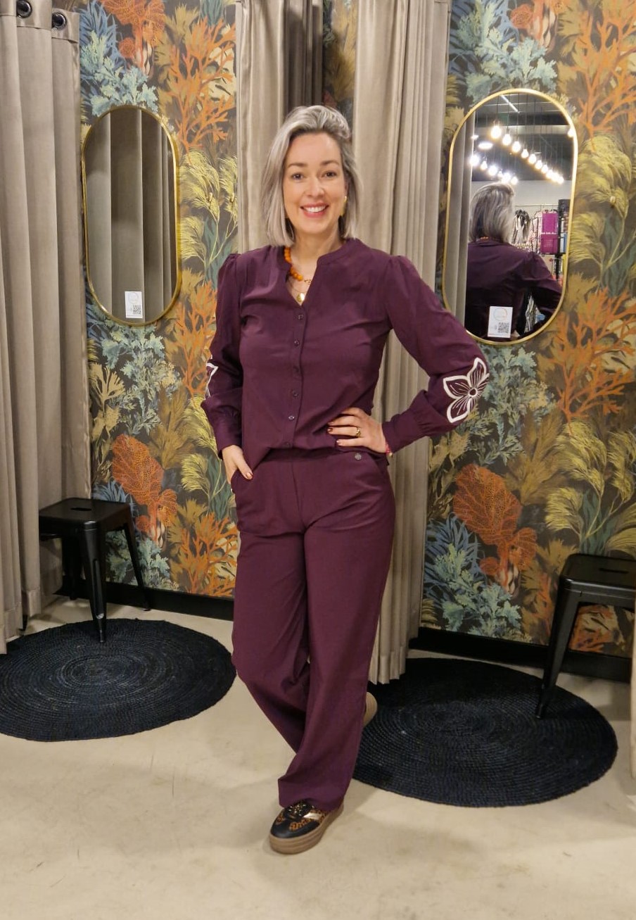 Triple Nine - Blouse Flower Mirze - Afbeelding 4