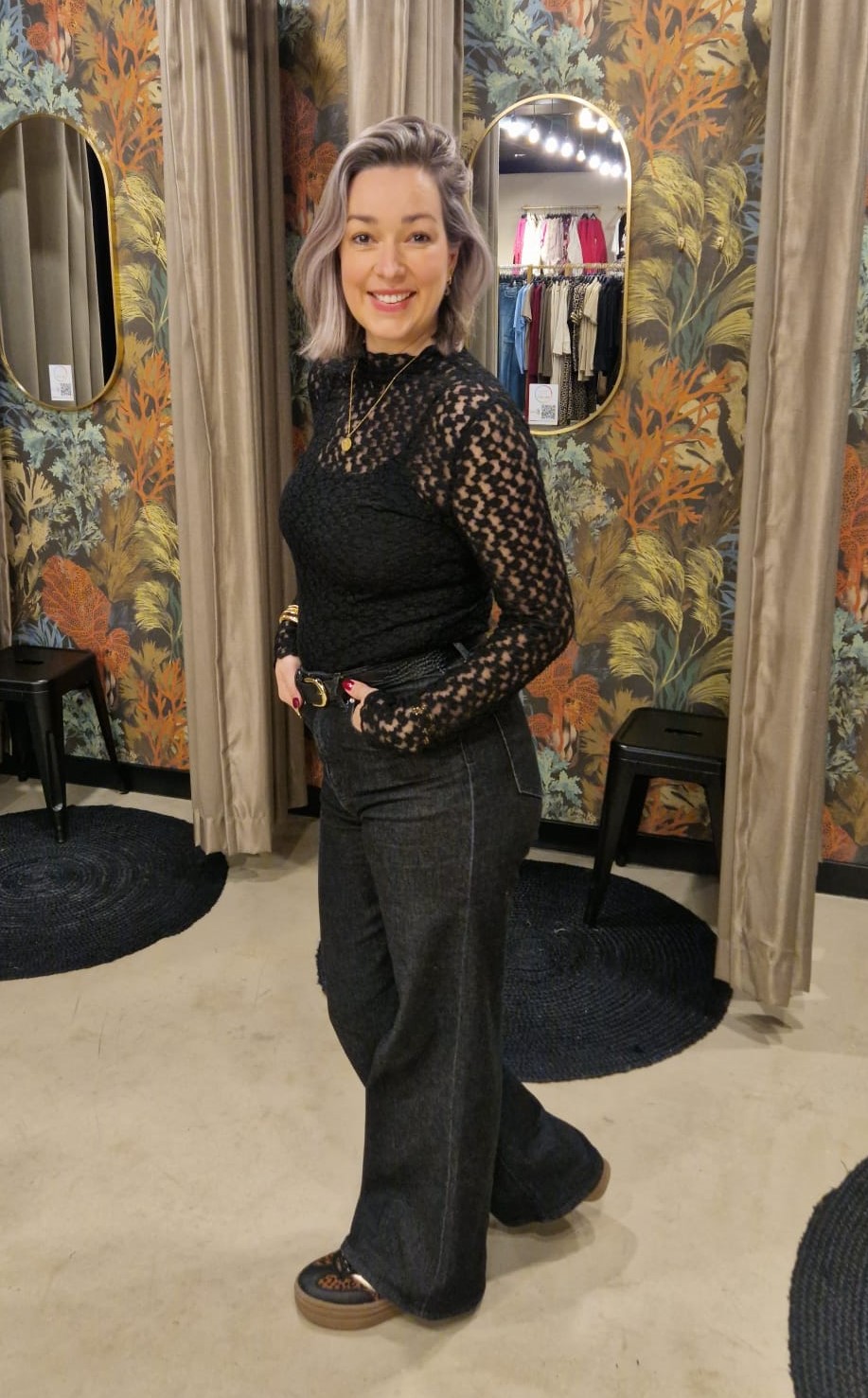 Ambika - Mesh top Arina