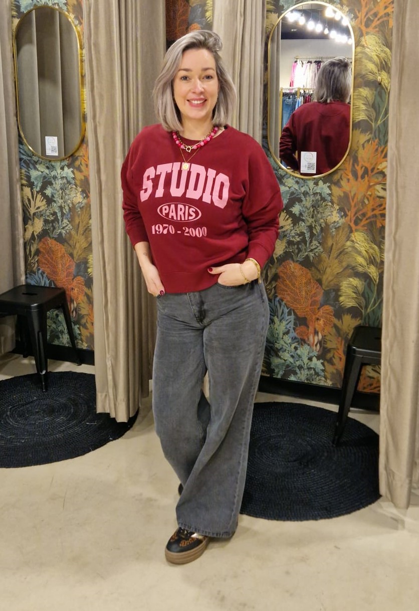 PinnedByK - Sweater Studio Pink - Afbeelding 3