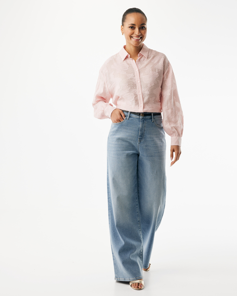 Mexx - Blouse flowers pink - Afbeelding 3