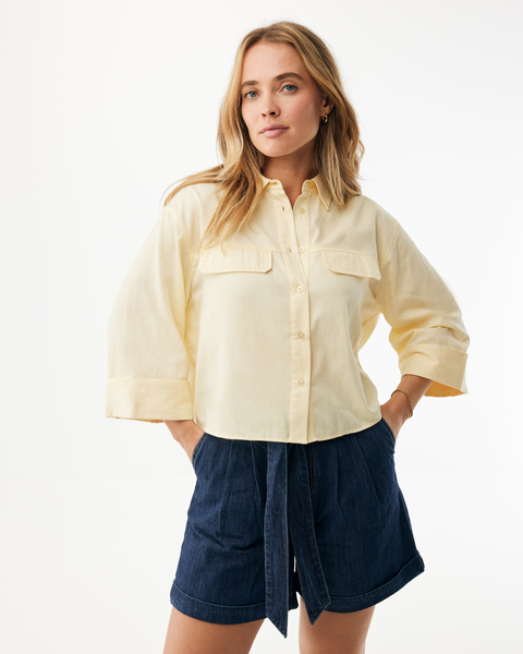 Mexx - Boxy poplin blouse - Afbeelding 3